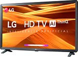 Smart TV LED PRO 32'' HD LG 3 HDMI 2 USB Wi-fi Conversor Digital